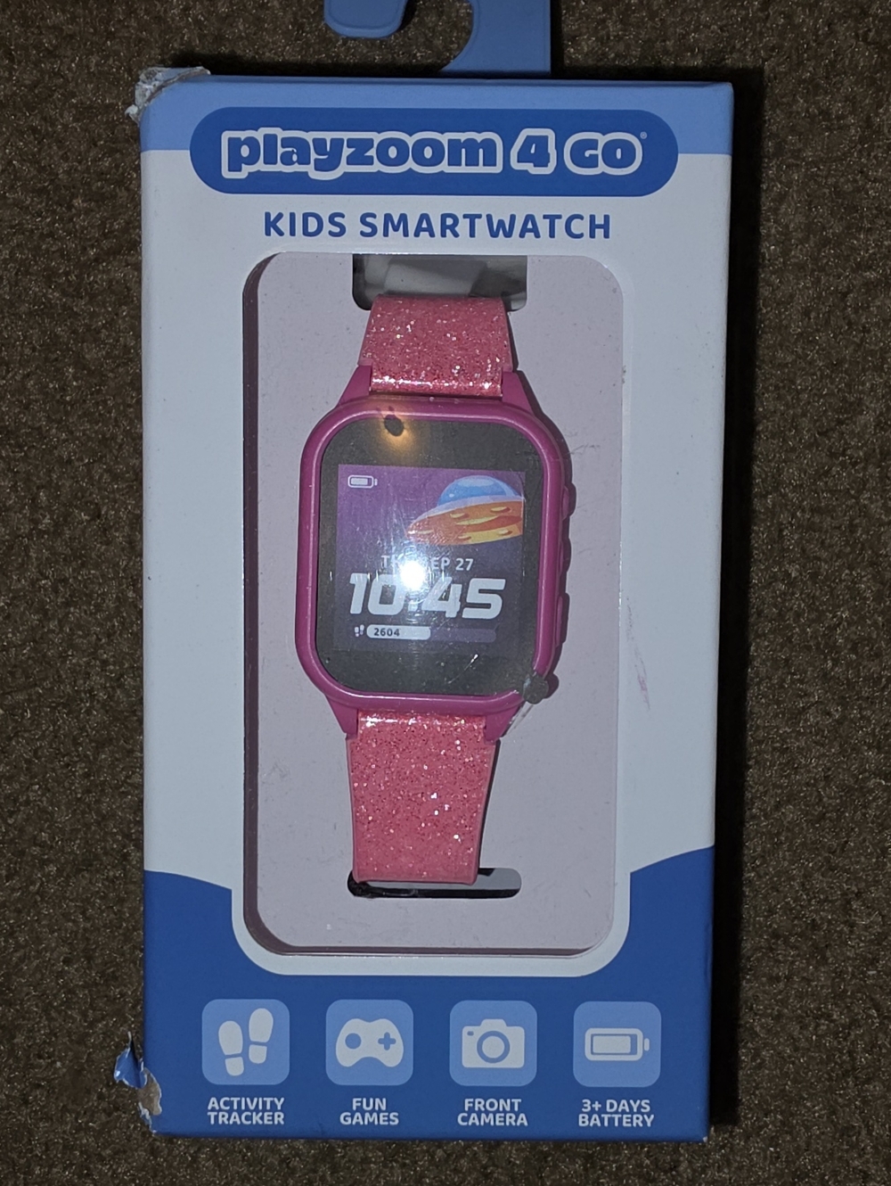 PlayZoom 4 Go Kids Smartwatch - Pink Glitter
